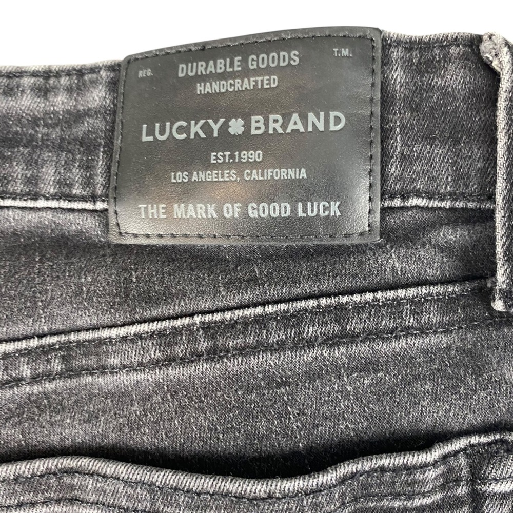 Lucky Brand Womens Jeans Gray Skinny Fit Size 4 27 - Picture 10 of 10